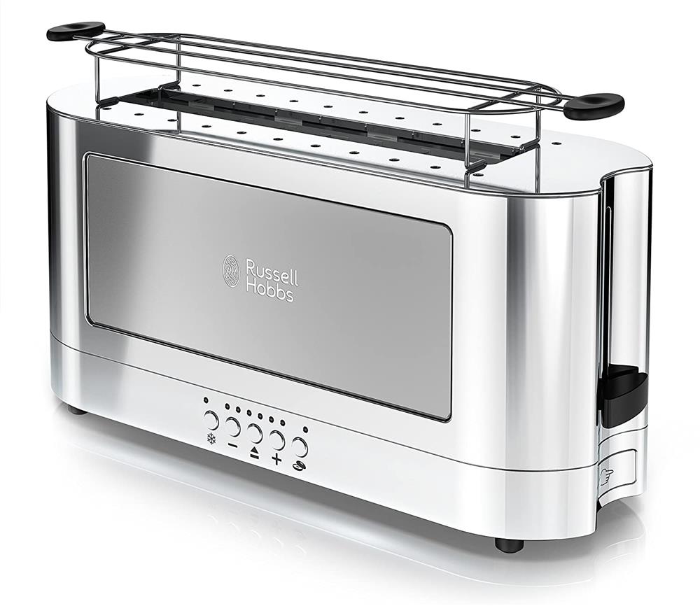 Russell Hobbs 2-Slice Glass Accent Long Toaster