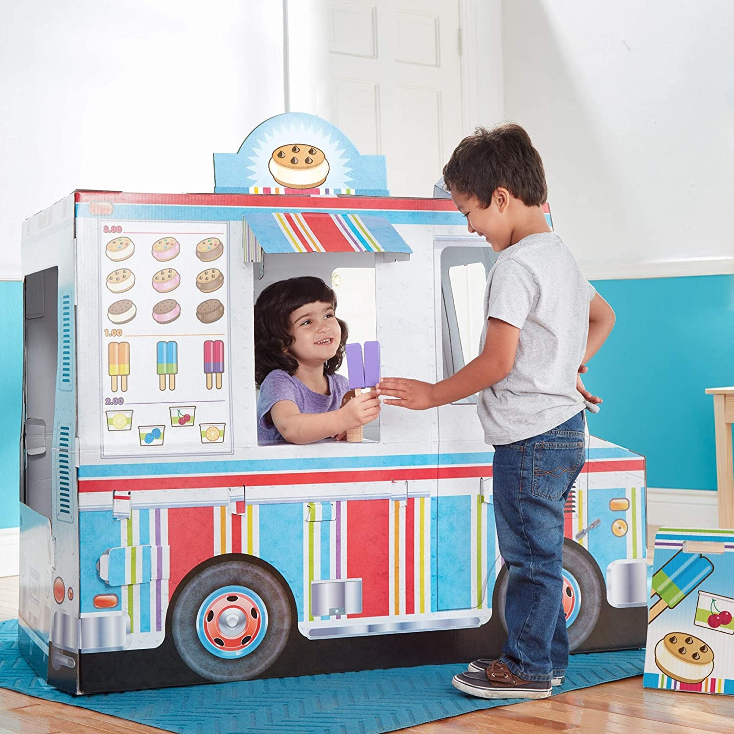 Melissa And Doug Food Truck Playhouse