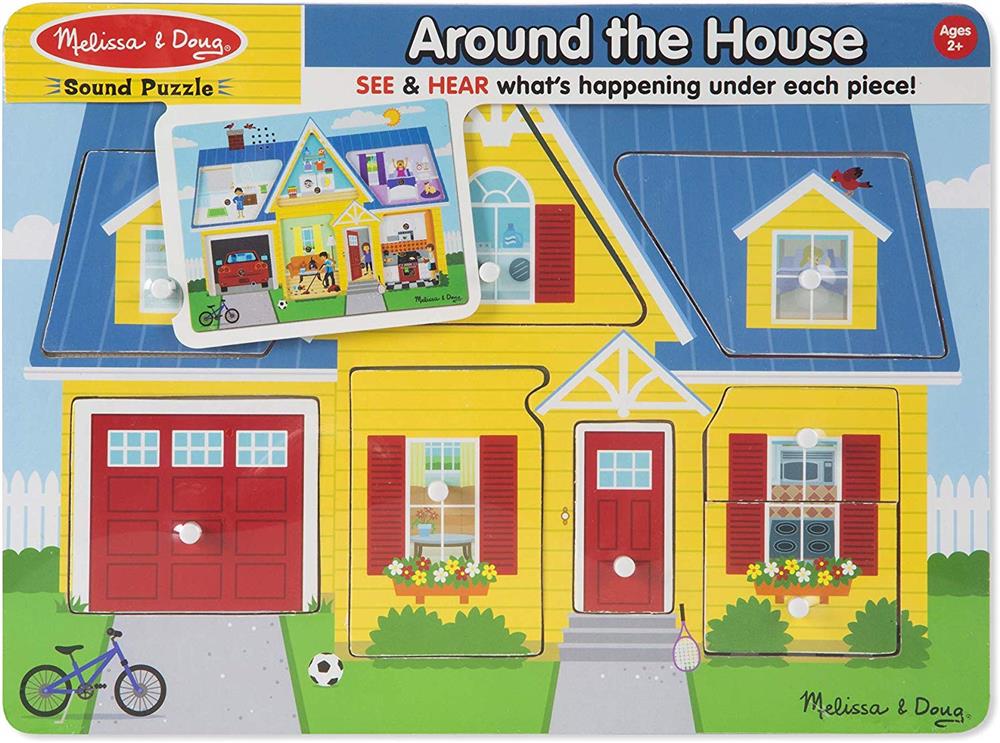 Melissa and Doug Around the House Sound Puzzle