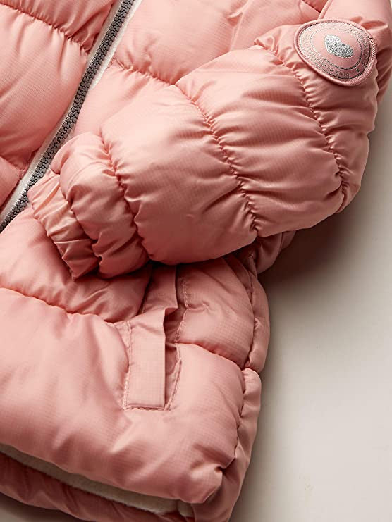 Pink Platinum Girls Ripstop Puffer Jacket