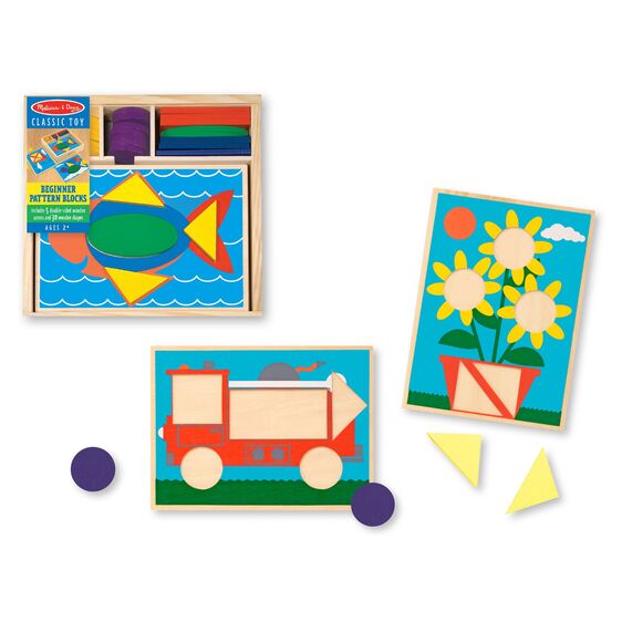 Melissa and Doug Beginner Pattern Blocks