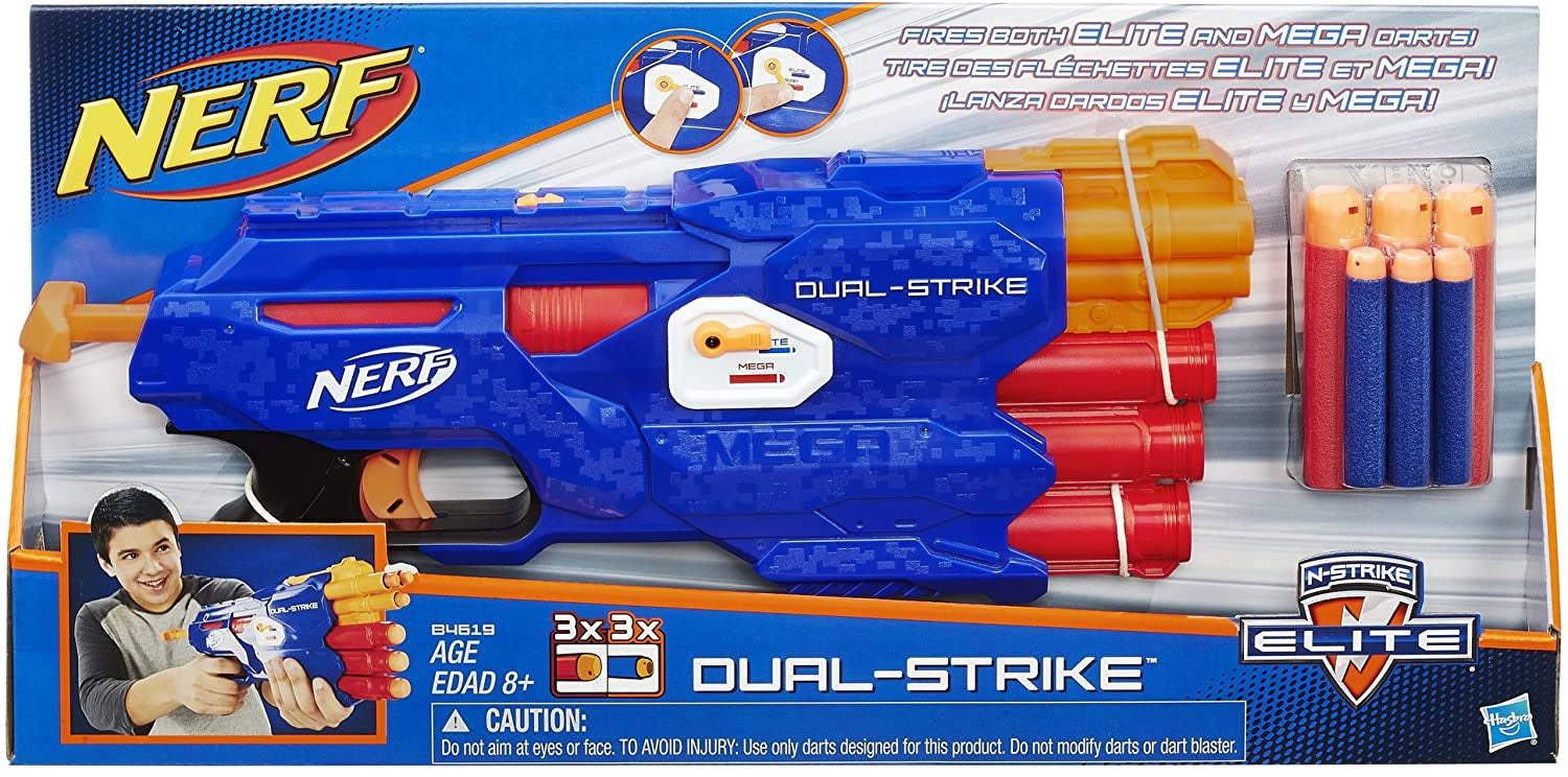 Nerf Dual-Strike Gun