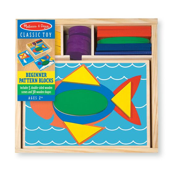 Melissa and Doug Beginner Pattern Blocks