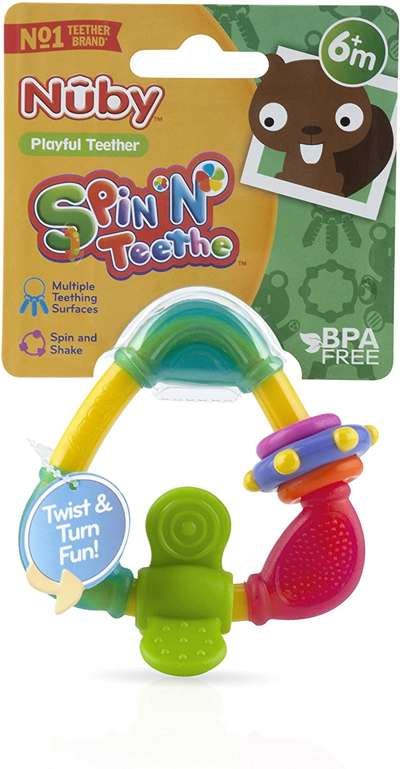 Nuby Spin N' Teethe Teether