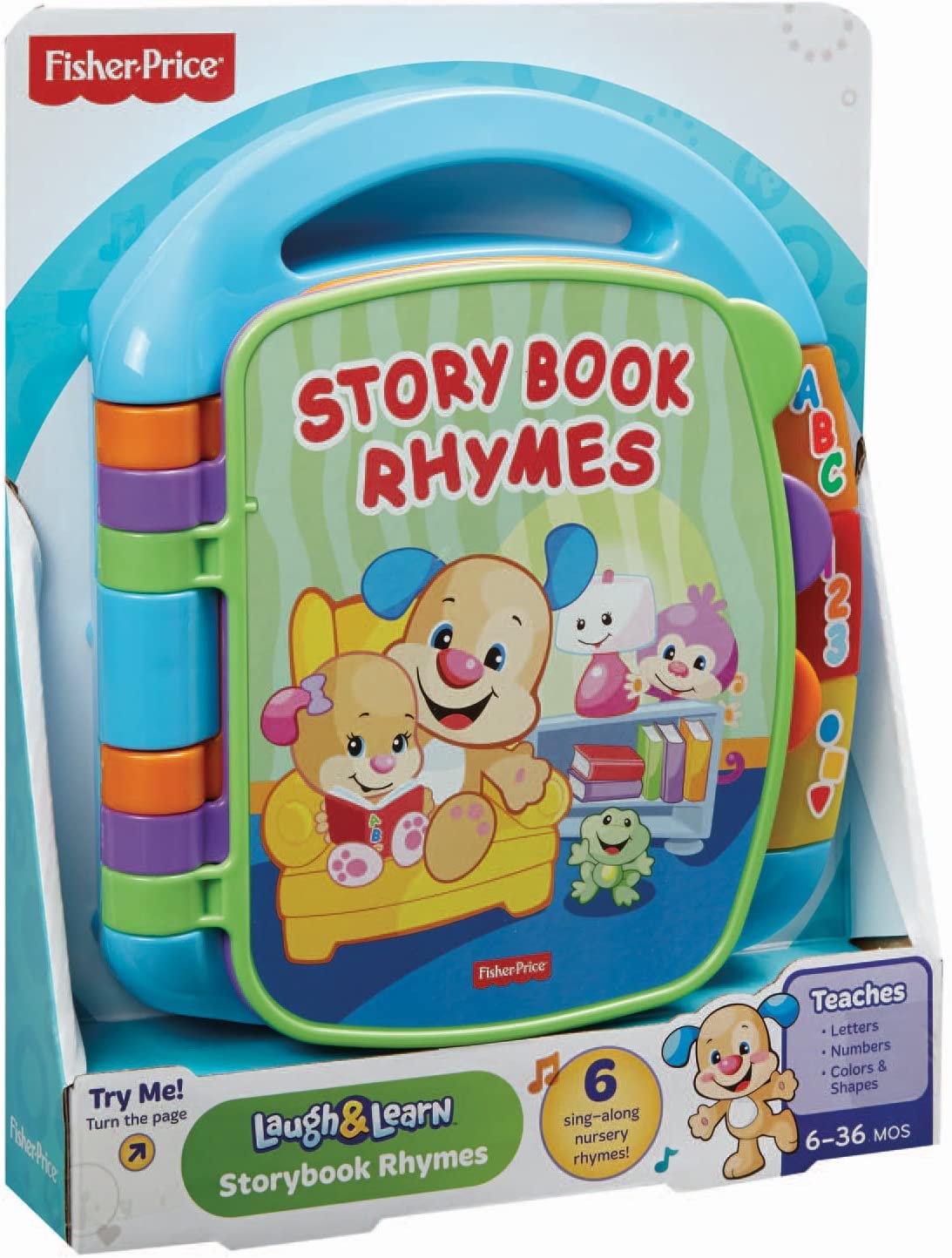 Fisher Price Laugh & Learn Storybook Rhymes Book