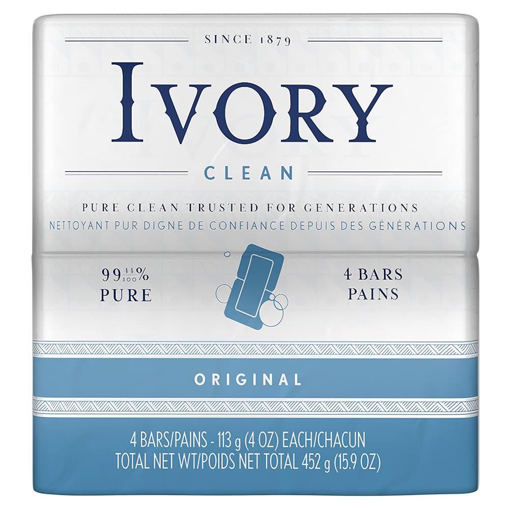 Ivory Original 4-Count: Bath Size Bars (4 Oz)