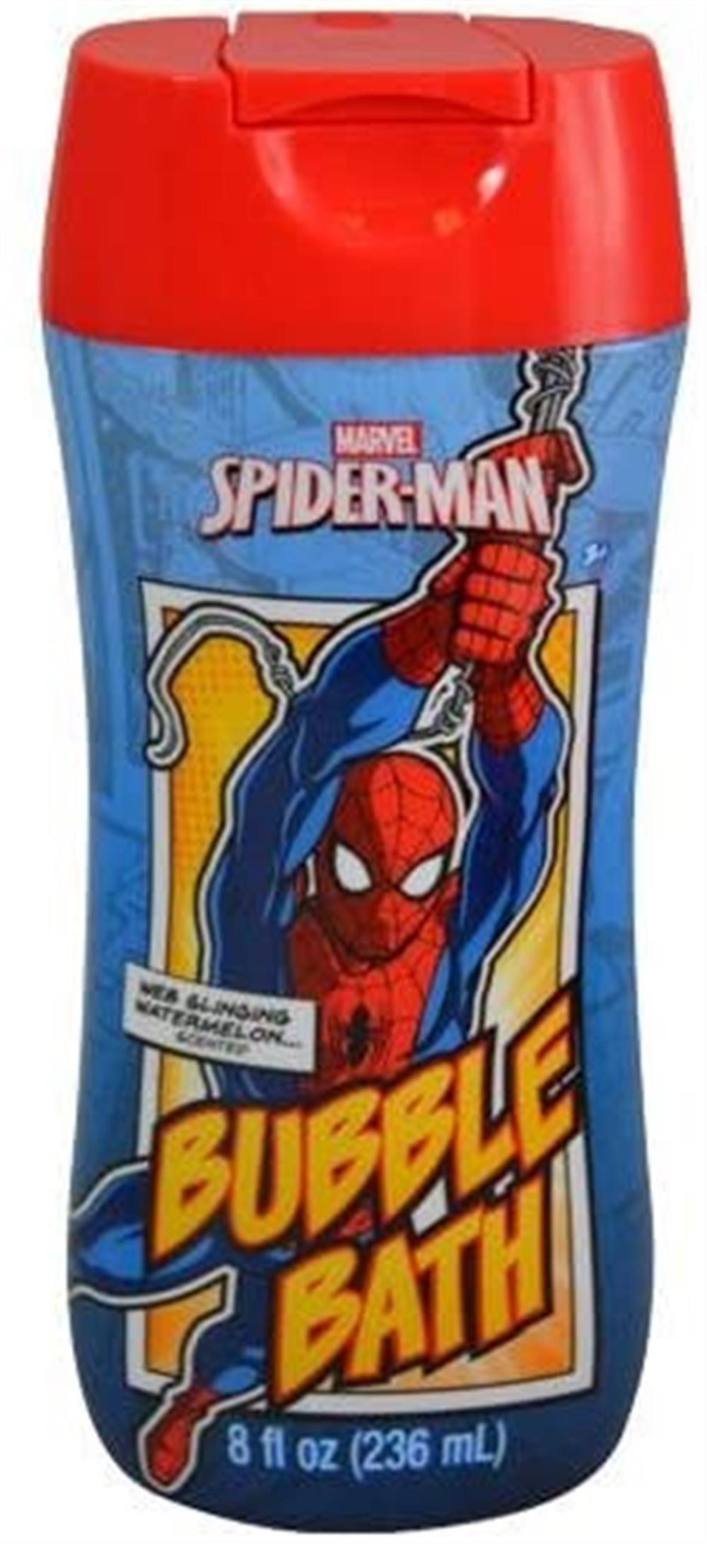 UPD Inc Marvel Comics Spiderman Web Clinging Watermelon Scent Bubble Bath Brand: Marvel