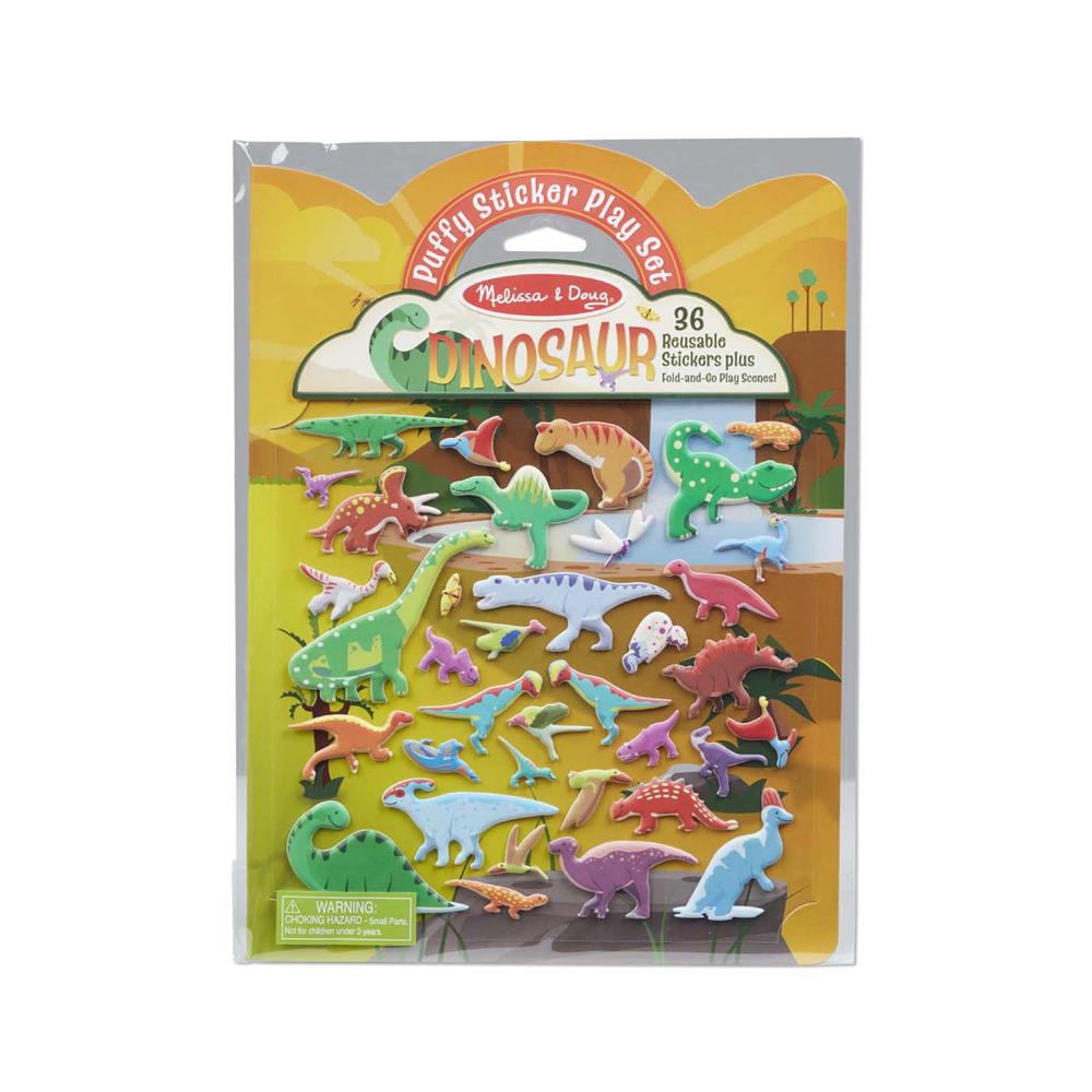 Melissa and Doug Puffy Sticker Play Set - Dinosaur