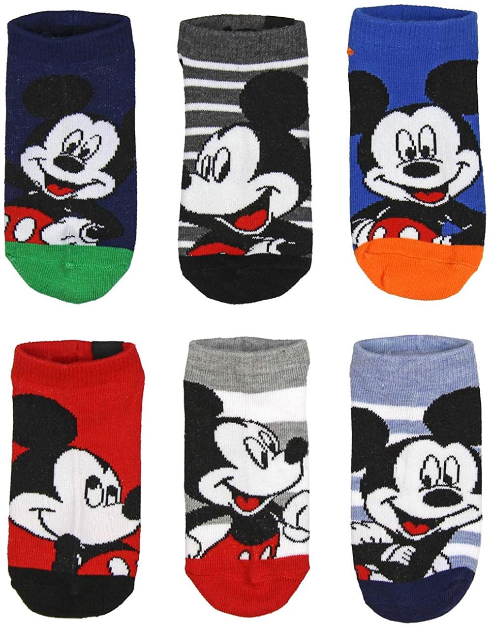 Disney Boys 6-8 5-Pack Character Socks