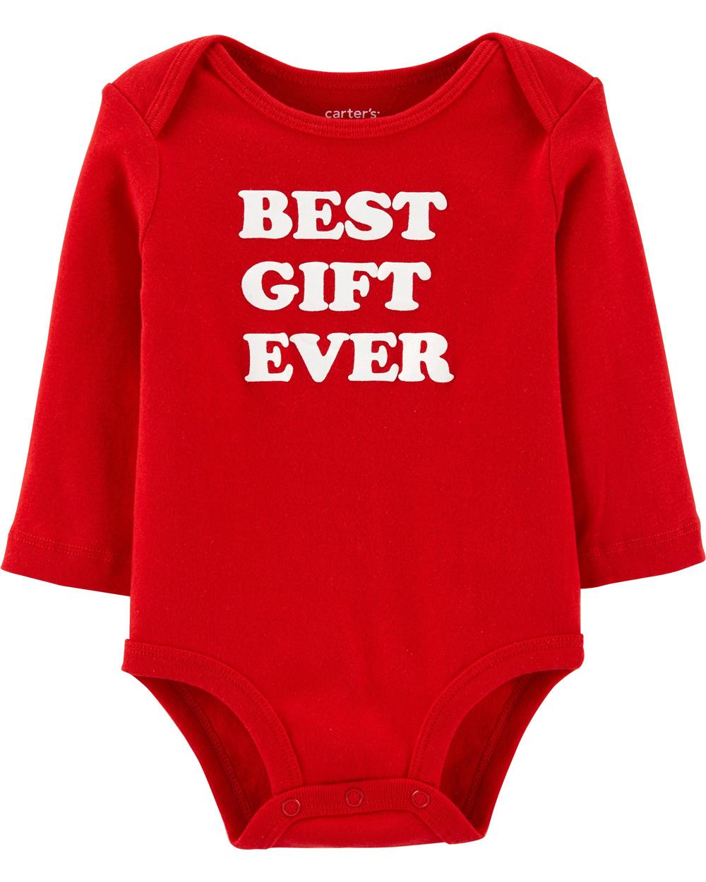 Carters Christmas Best Gift Baby Bodysuit