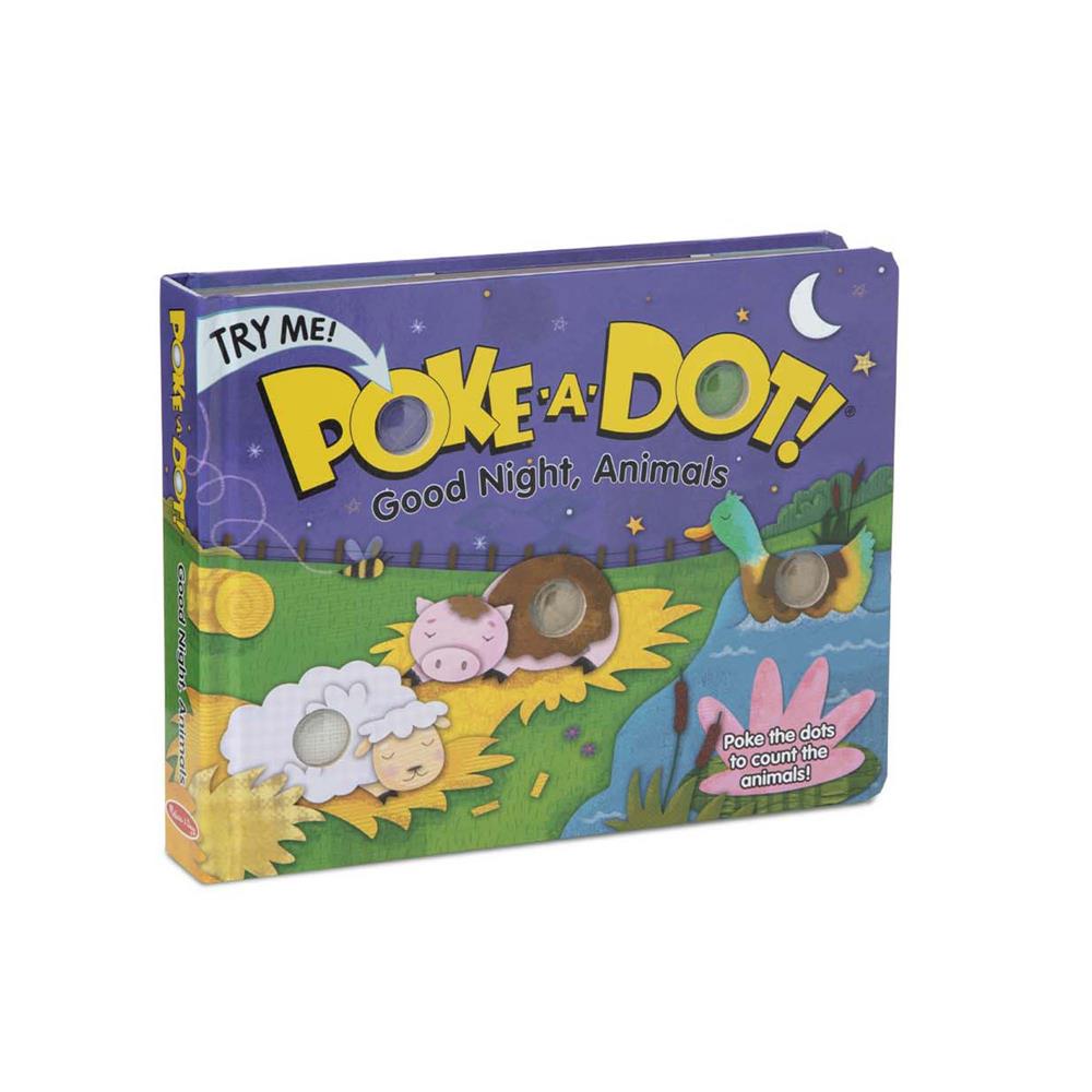 Melissa and Doug Poke-A-Dot: Goodnight, Animals