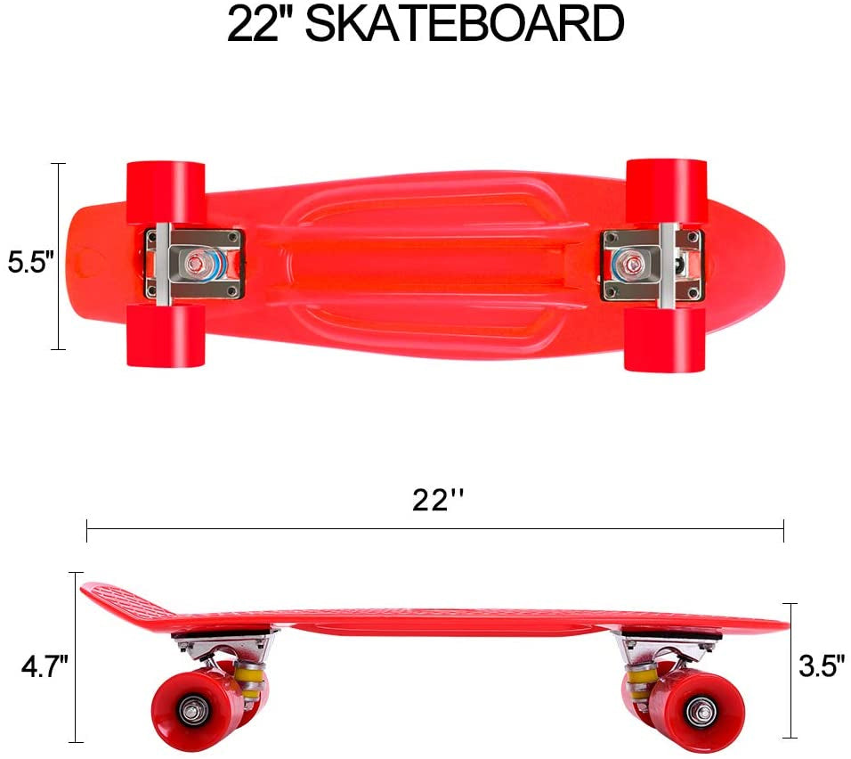 ChromeWheels 22'' Fish Skateboard