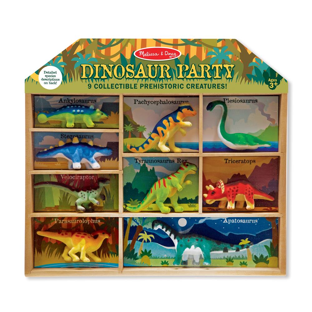 Melissa and Doug Dinosaur Party Play Set