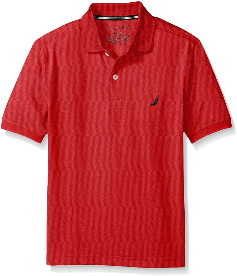 Nautica Boys 4-7 Short Sleeve Pique Polo