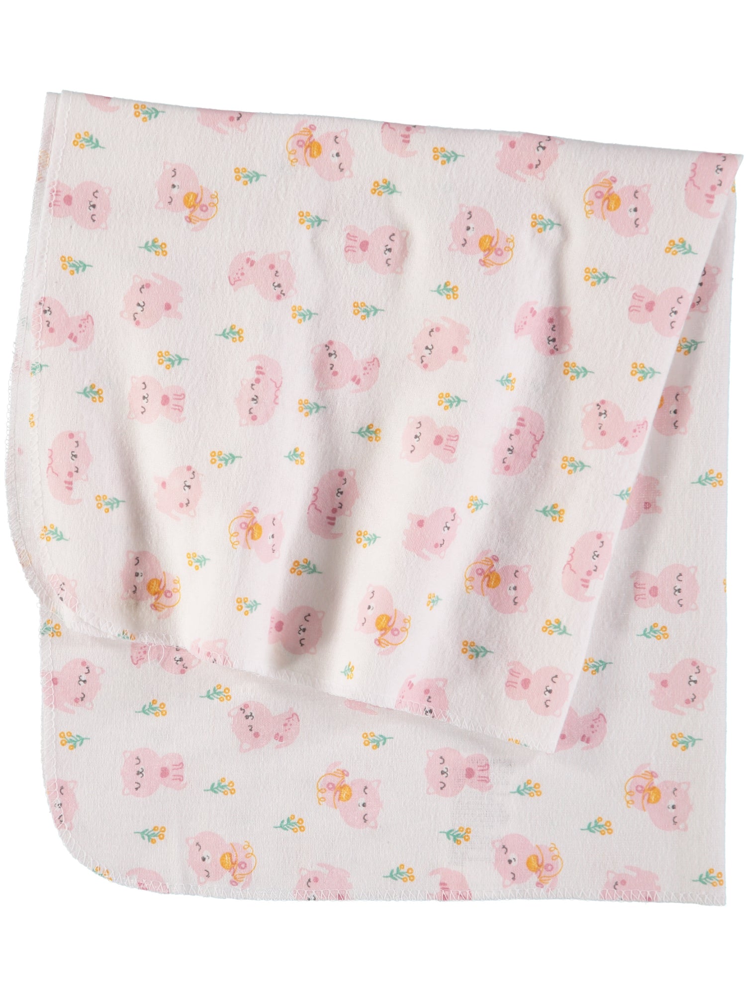 Rene Rofe Baby 5-Pack Flannel Baby Receiving Blanket