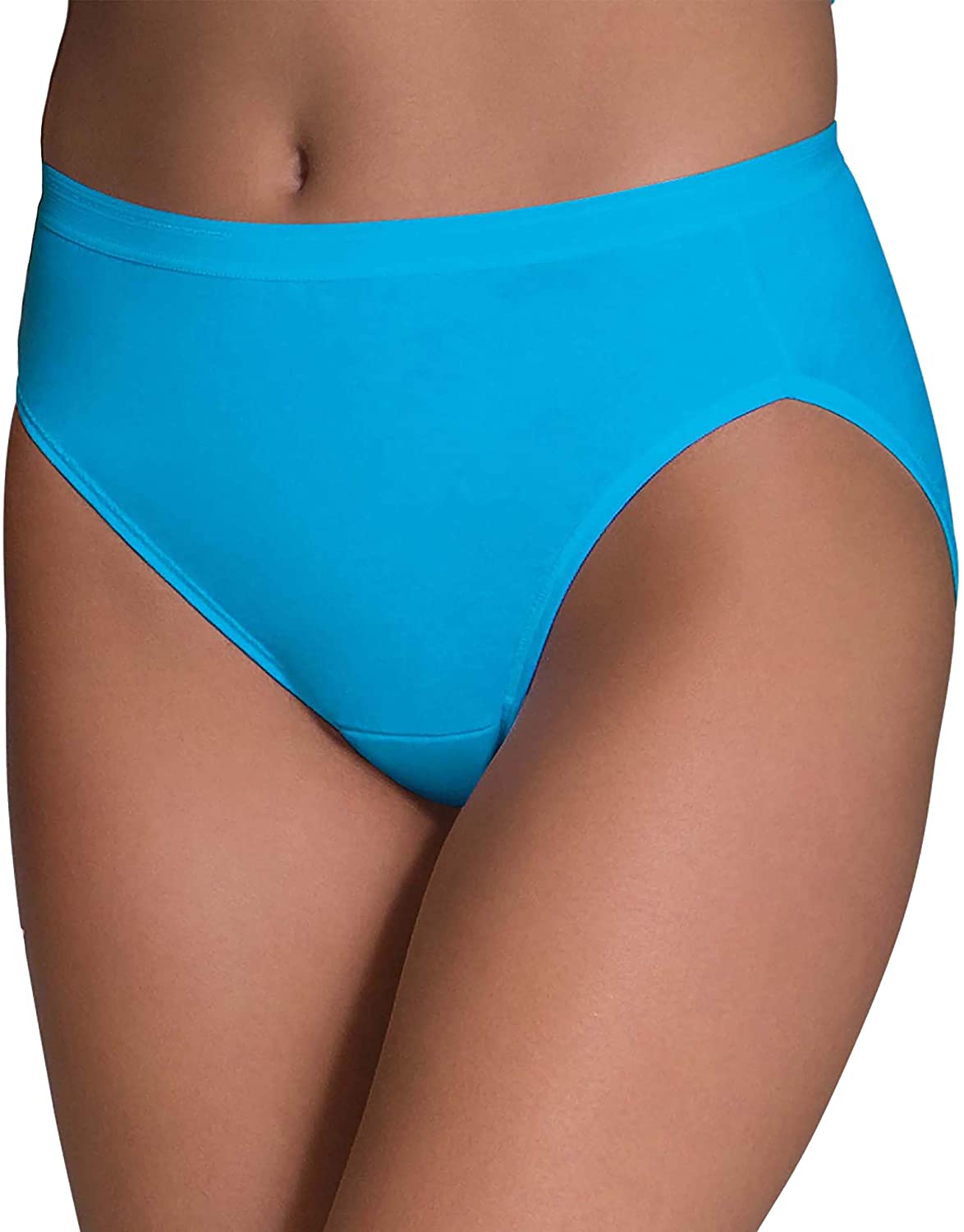 Fruit of the Loom Womens Hi Cut 6-Pack Underwear