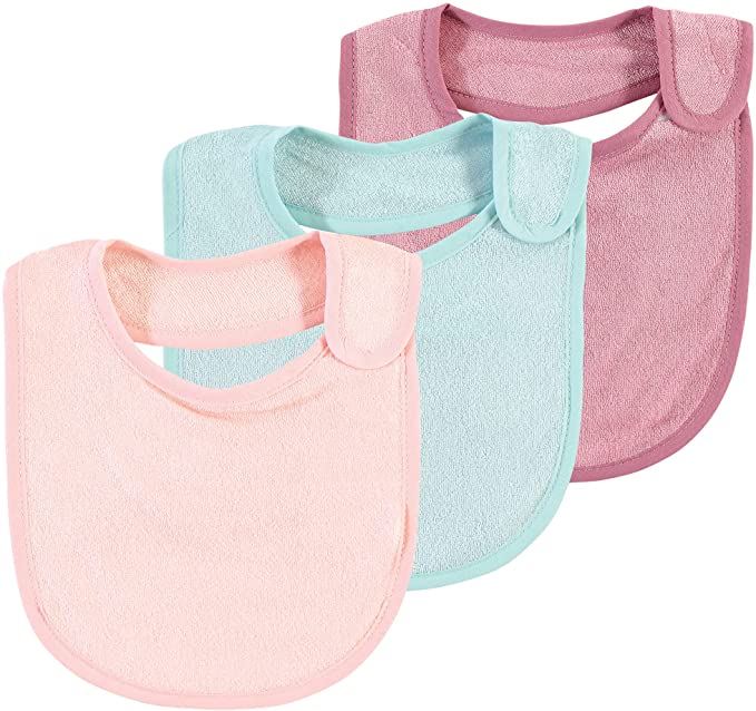 Hudson Baby 10 Pack Bamboo Bib, Burp Cloth and Washcloth Set