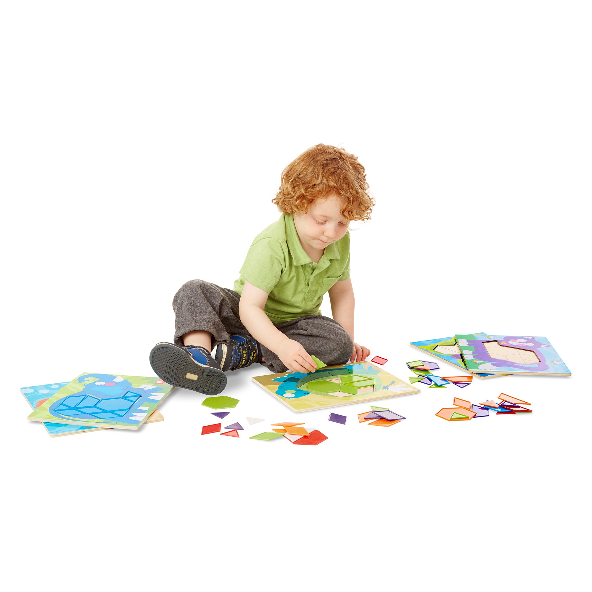 Melissa and Doug Animal Pattern Blocks Set