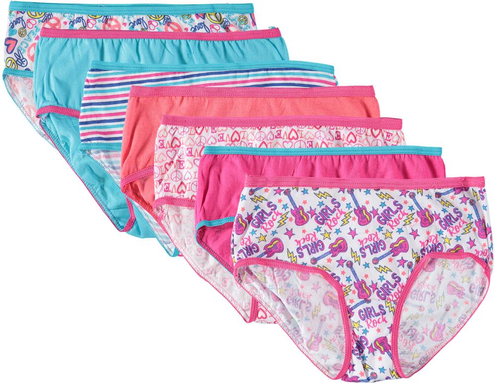 Rene Rofe Girls 7-16 Betty 7-Pack Brief