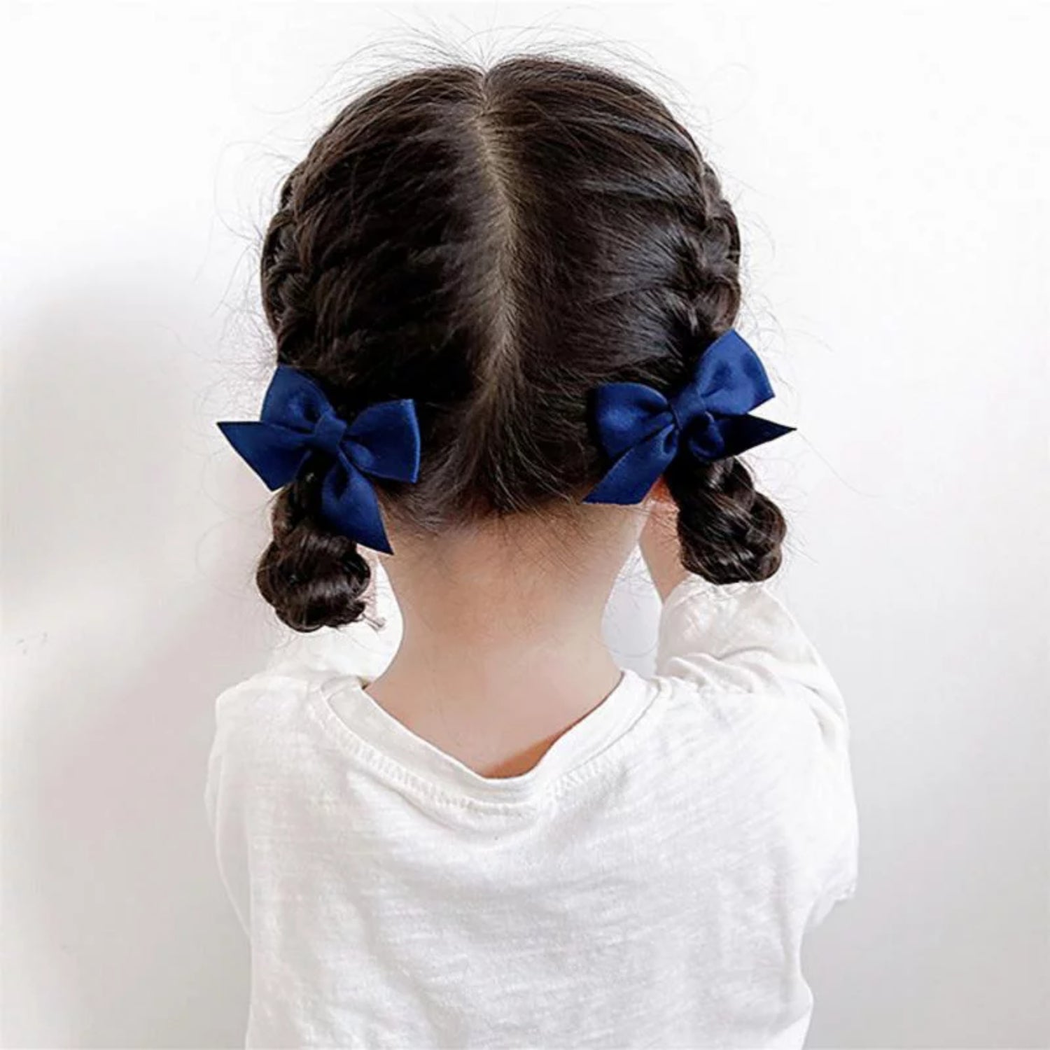 French Toast Mini Hair Bows 6-Pack