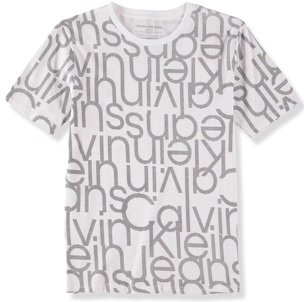 Calvin Klein Boys 8-20 Repeat Logo T-Shirt