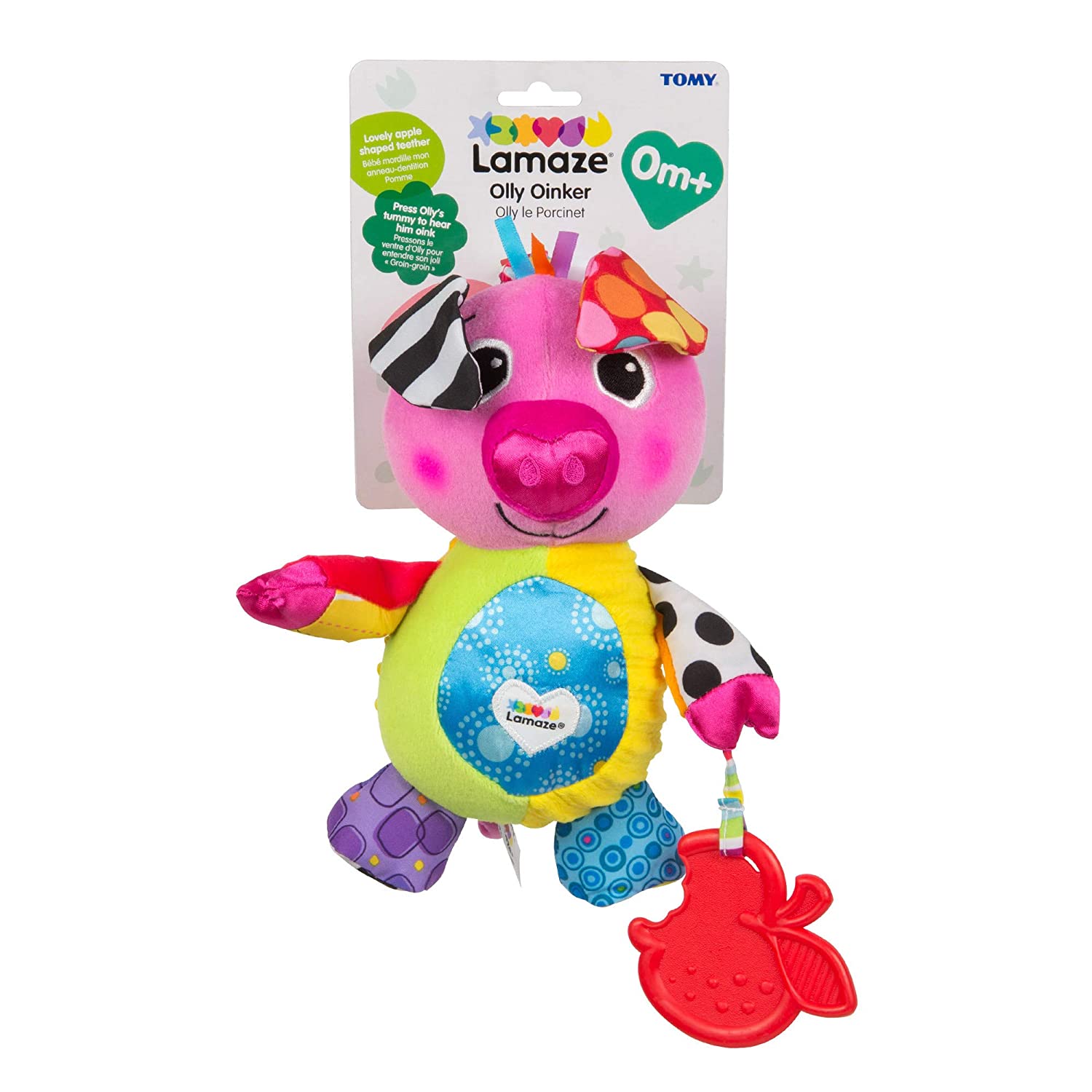 Lamaze Olly Oinker, Clip On Toy