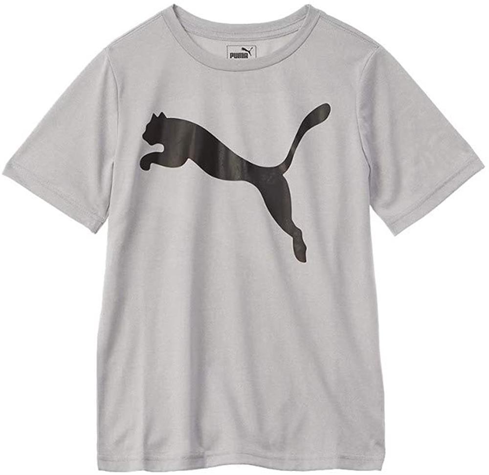 PUMA Boys 8-20 Slant Logo T-Shirt