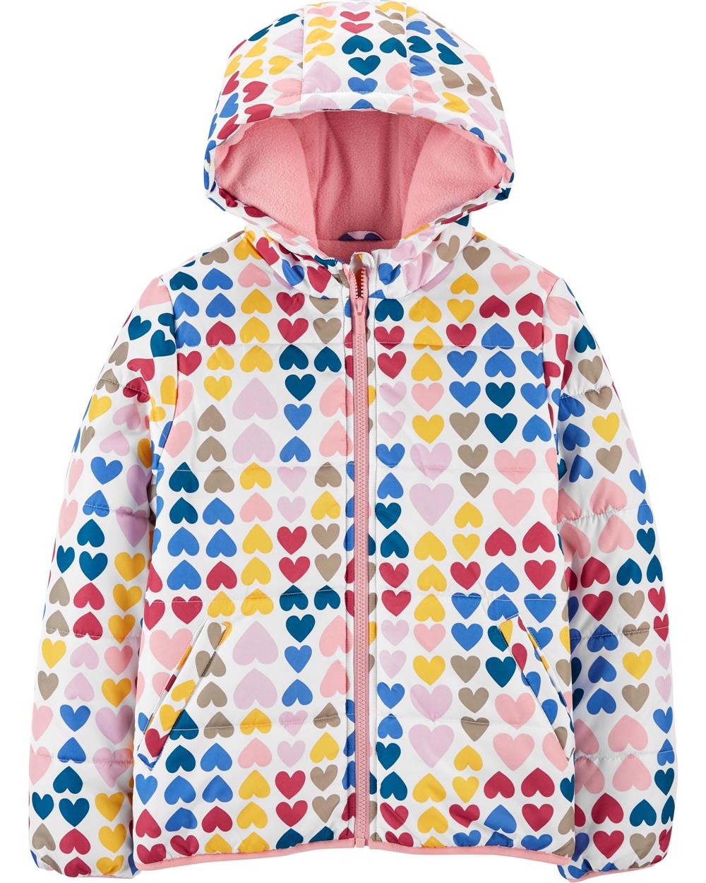 Carters Girls 4-6X Bubble Jacket