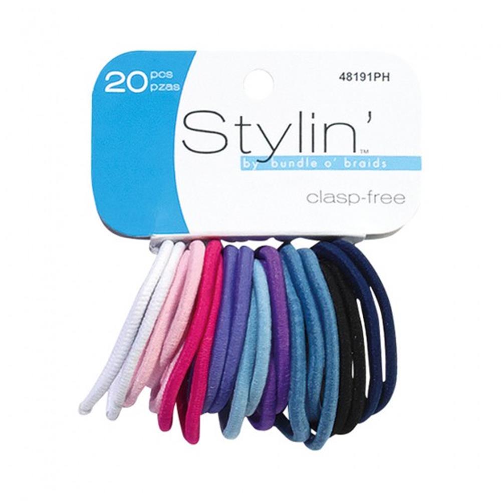 Stylin Girls 20pc Clasp Free Ponyholders