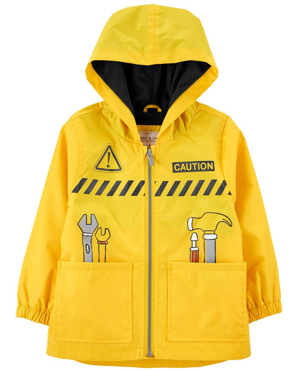 Carters Boys 4-7 Construction Rain Slicker