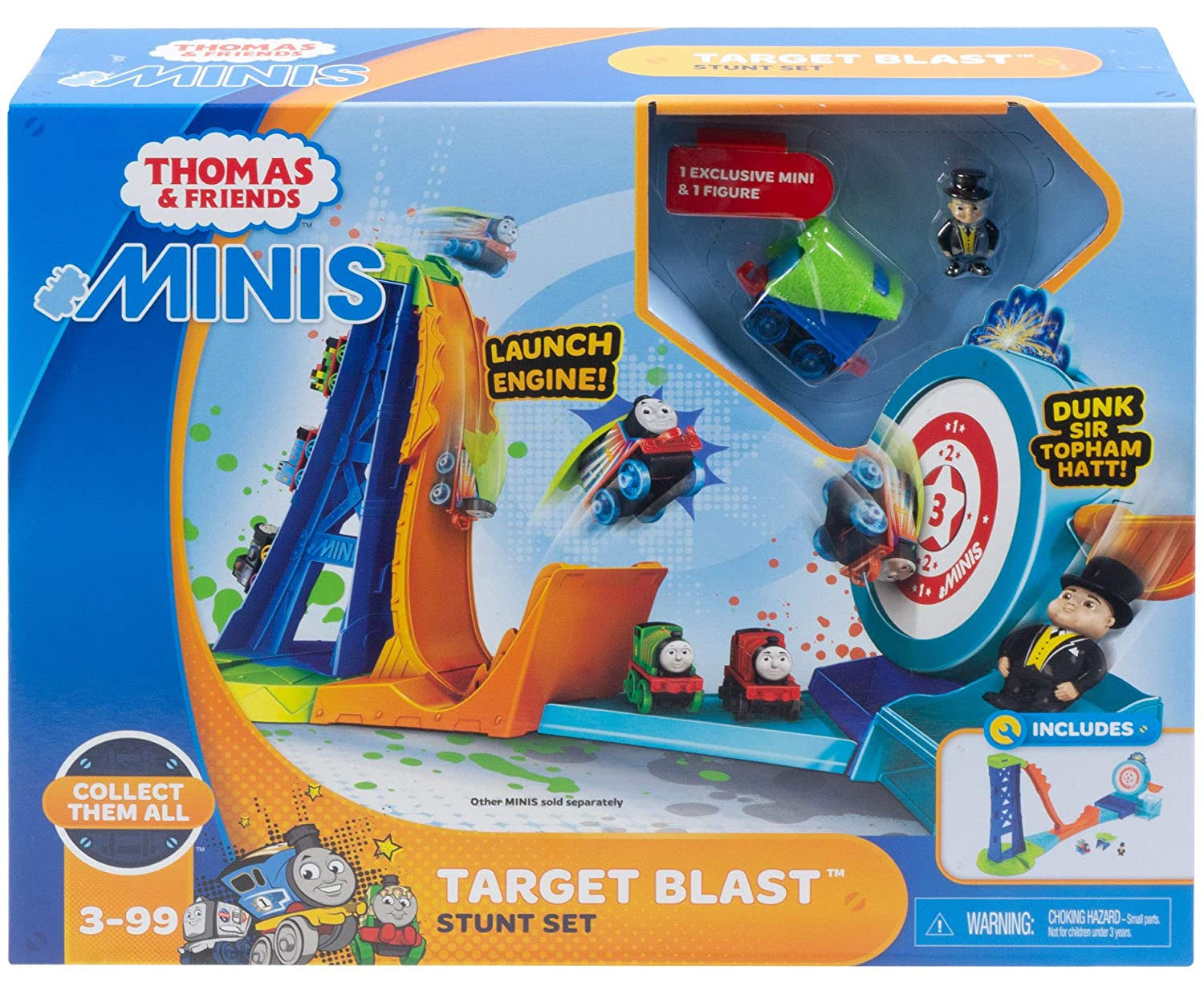 Fisher-Price Thomas & Friends MINIS, Target Blast Stunt Set