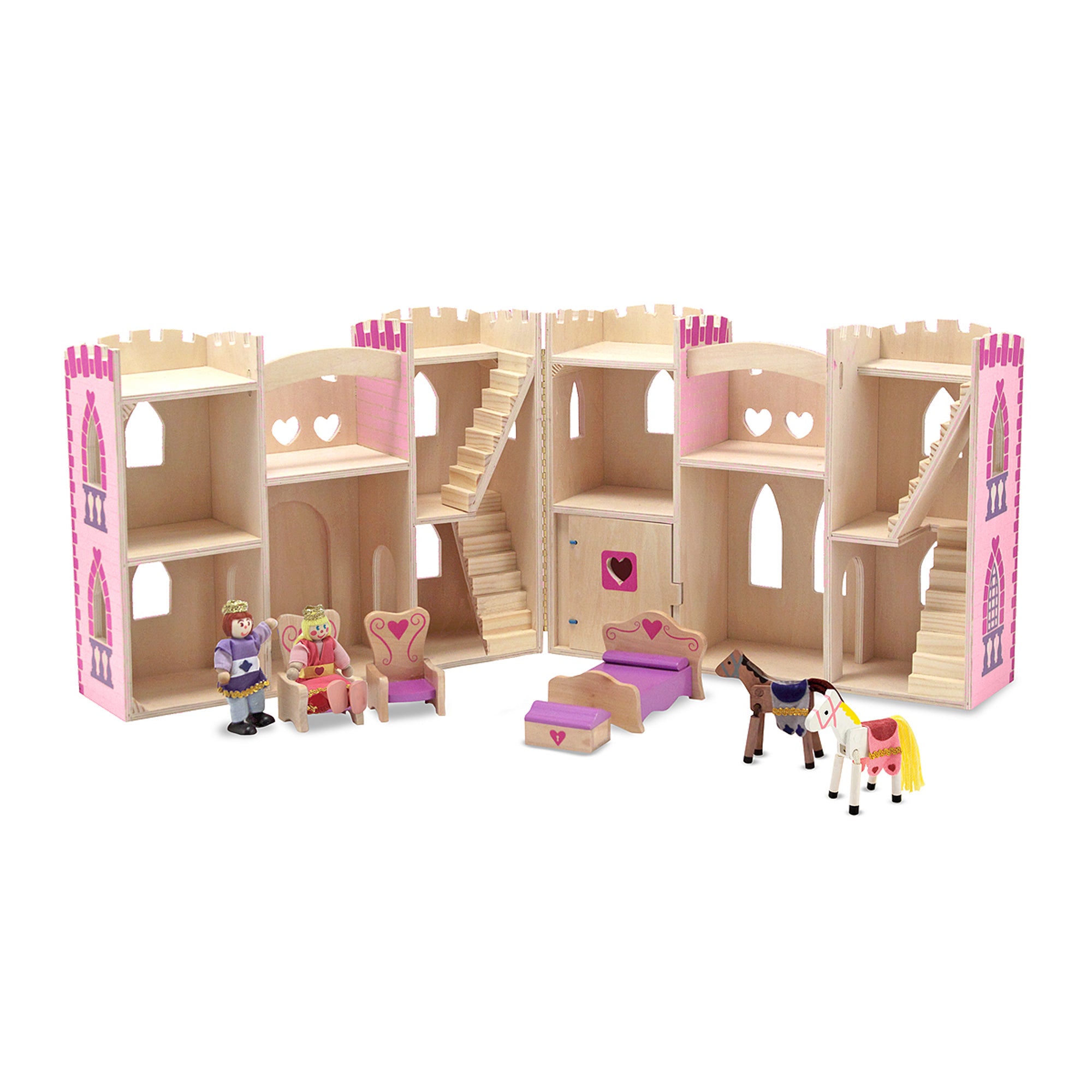 Melissa and Doug Fold & Go Princess Castle