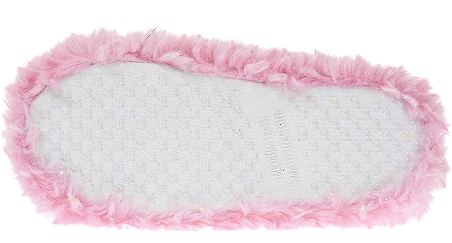 L.O.L. Surprise! Girls Fuzzy Plush Slip On Slippers