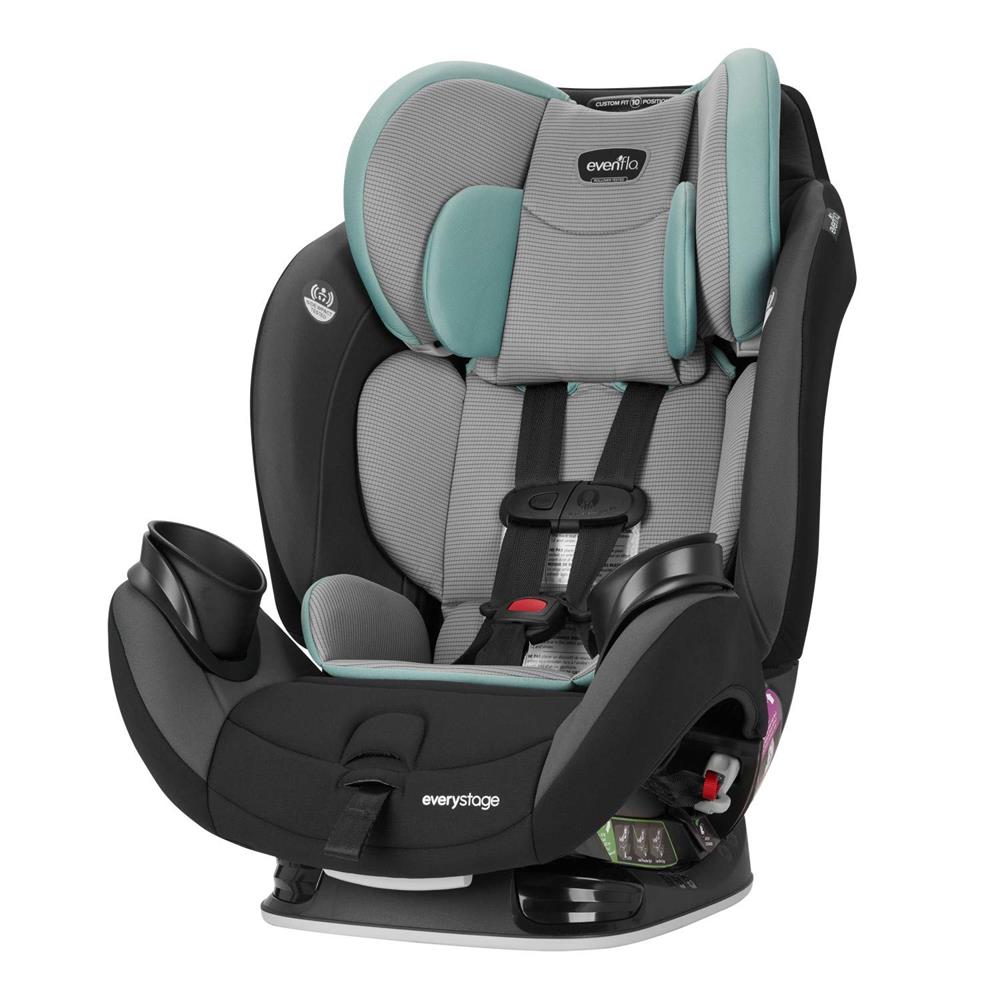 Evenflo EveryStage LX All-in-One Car Seat, Nova Green