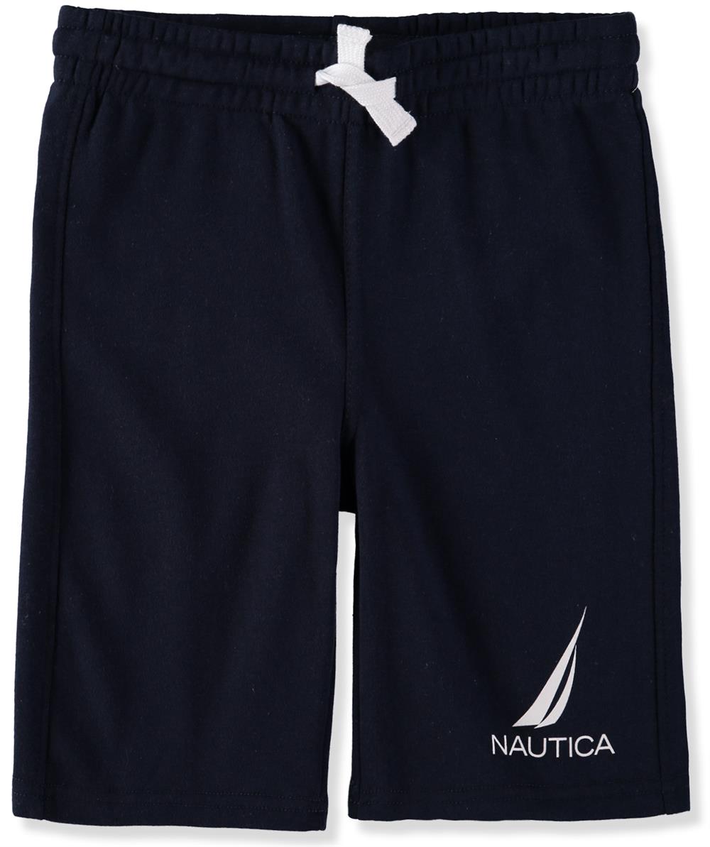 Nautica Boys 8-20 Logo Knit Drawstring Shorts