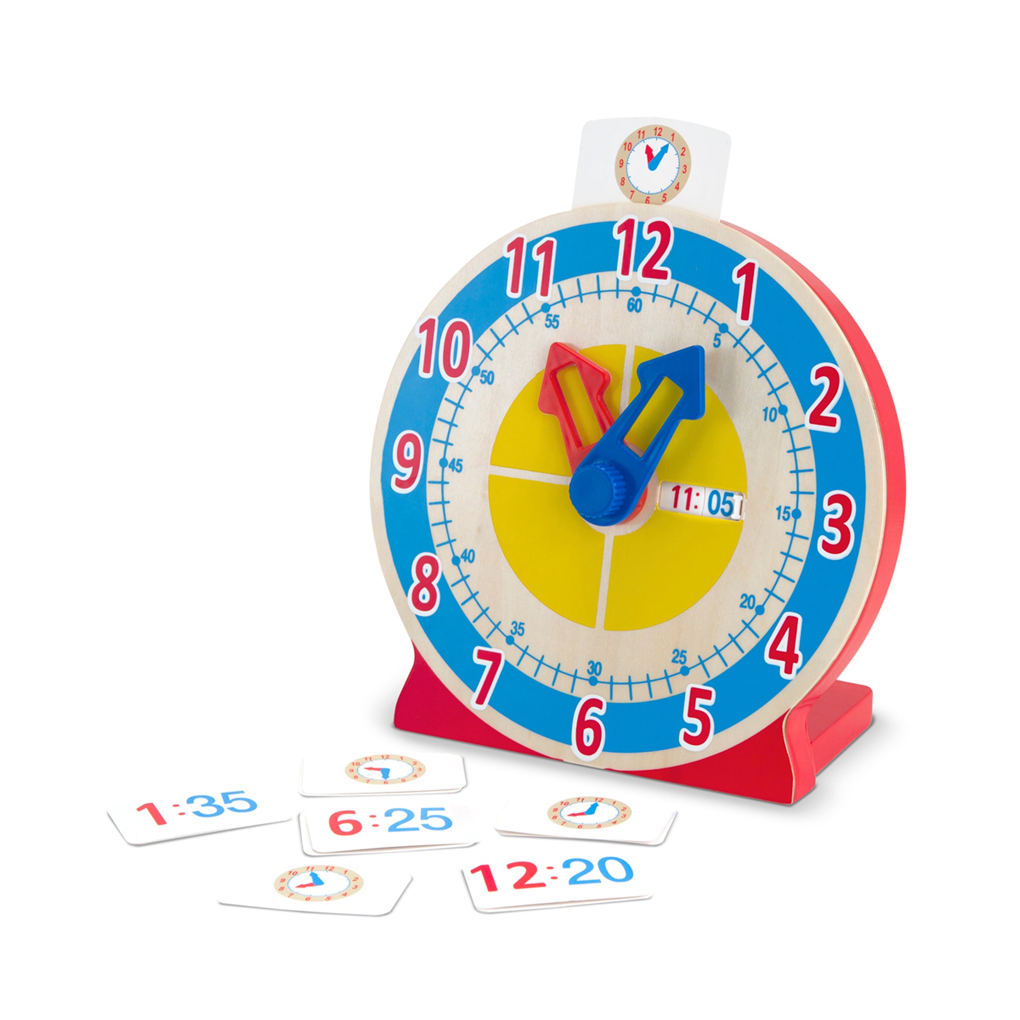 Melissa and Doug Turn & Tell Wooden Clock