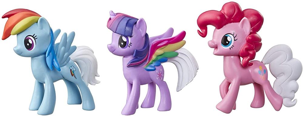 My Little Pony Rainbow Tail Surprise 3-Pack- 3-Inch Pony Figures