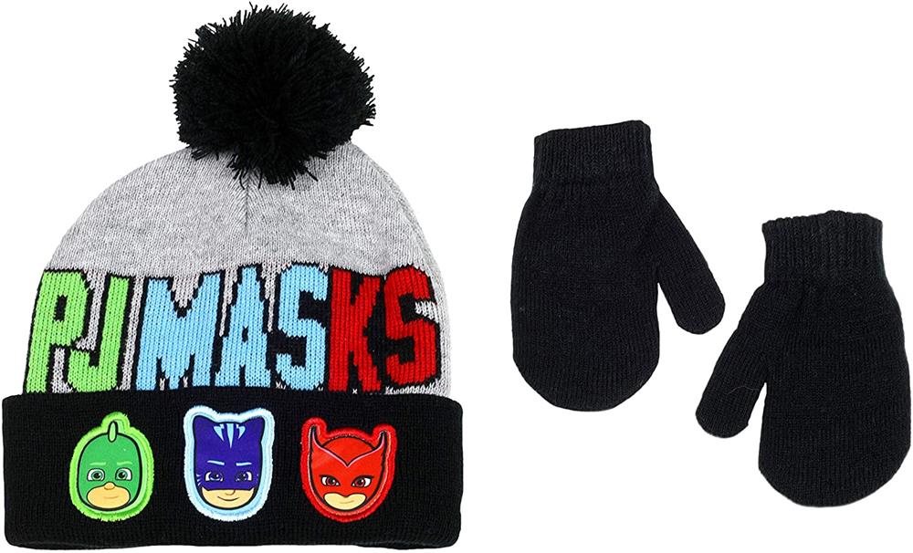 PJ Masks Boys 2T-4T Hat Mitten Set