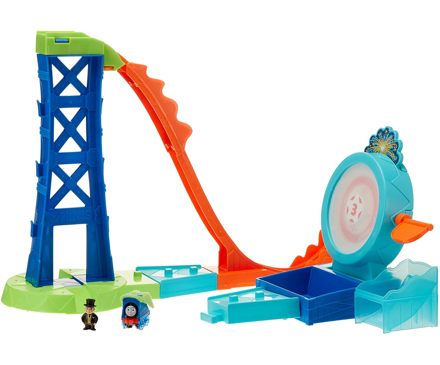 Fisher-Price Thomas & Friends MINIS, Target Blast Stunt Set