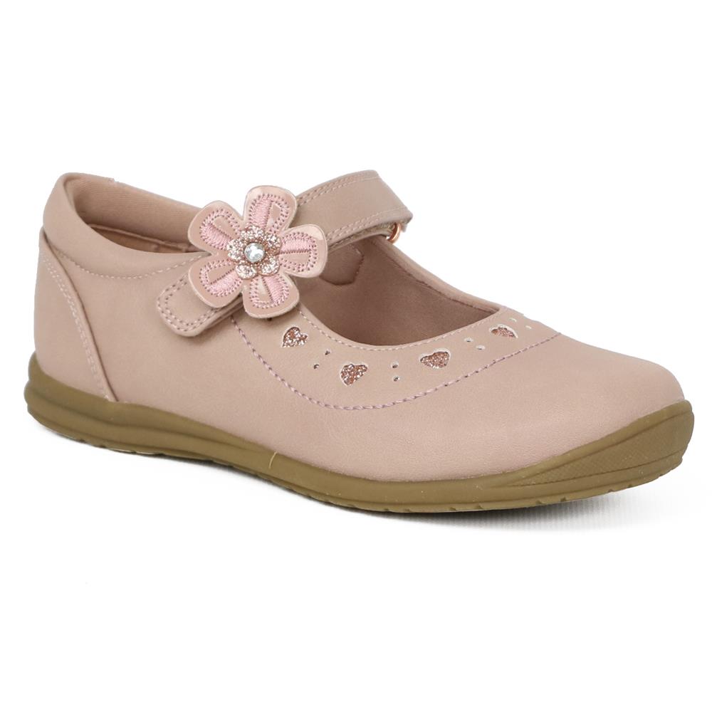 Rachel Shoes Toddler Girls 6-12 Flower Strap Mary Jane Shoe