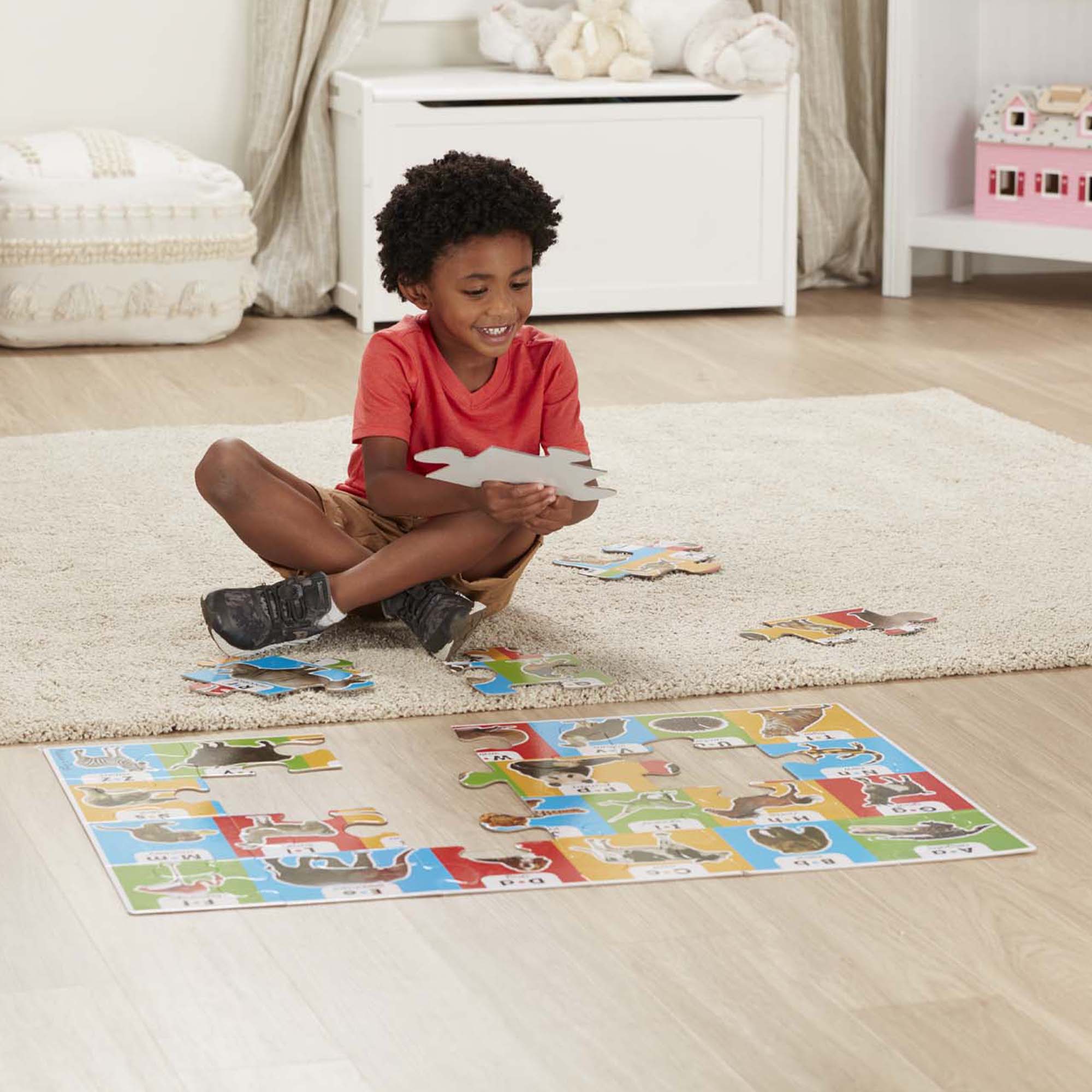 Melissa and Doug Animal Alphabet Floor Puzzle