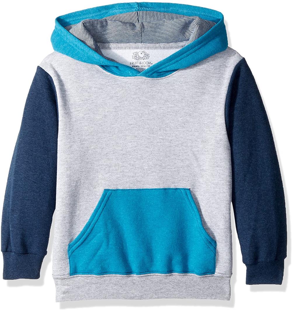 Fruit of the Loom Boys 6-20 Fleece Hooded Sweatshirt