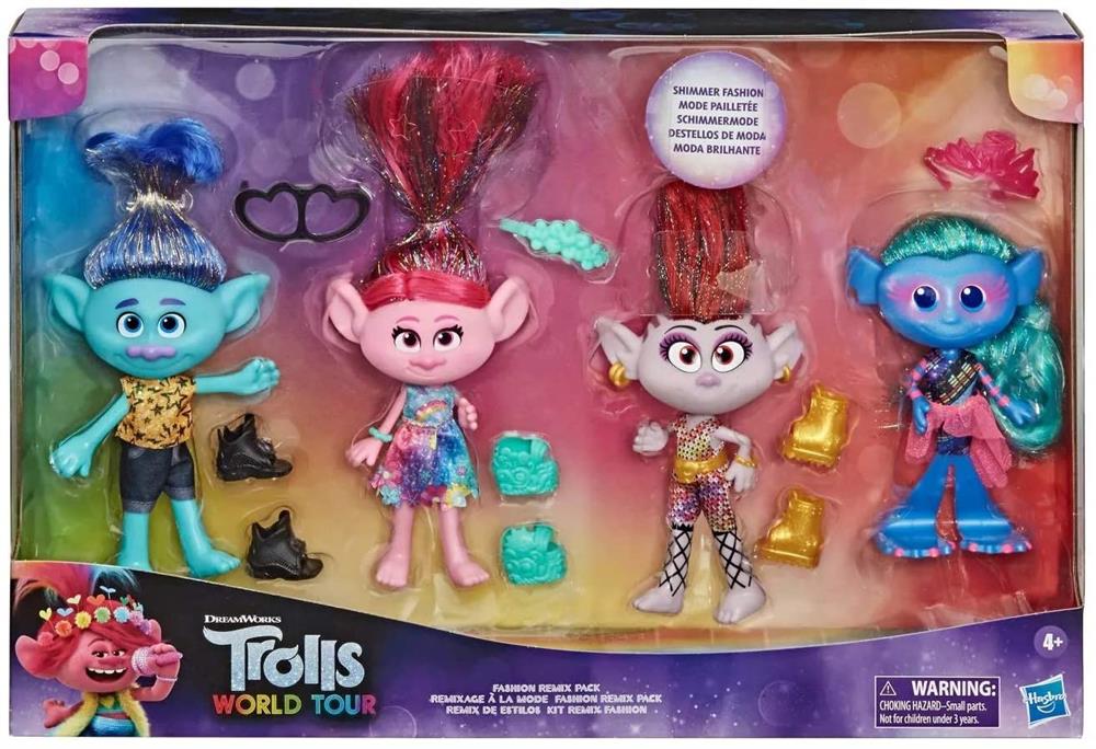 Hasbro Trolls Fashion Remix Pack