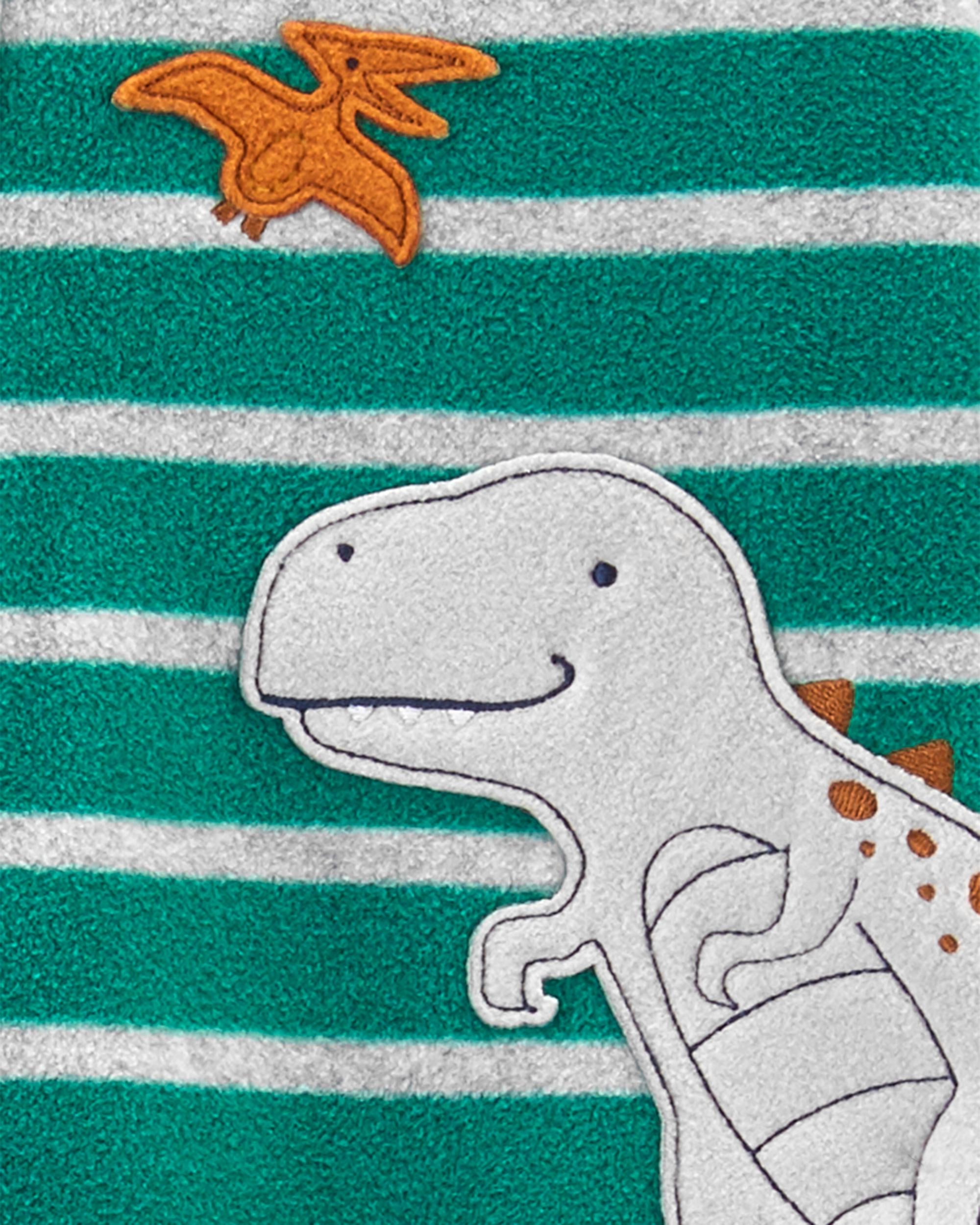 Carters Boys 2T-4T Dinosaur Microfleece Blanket Sleeper