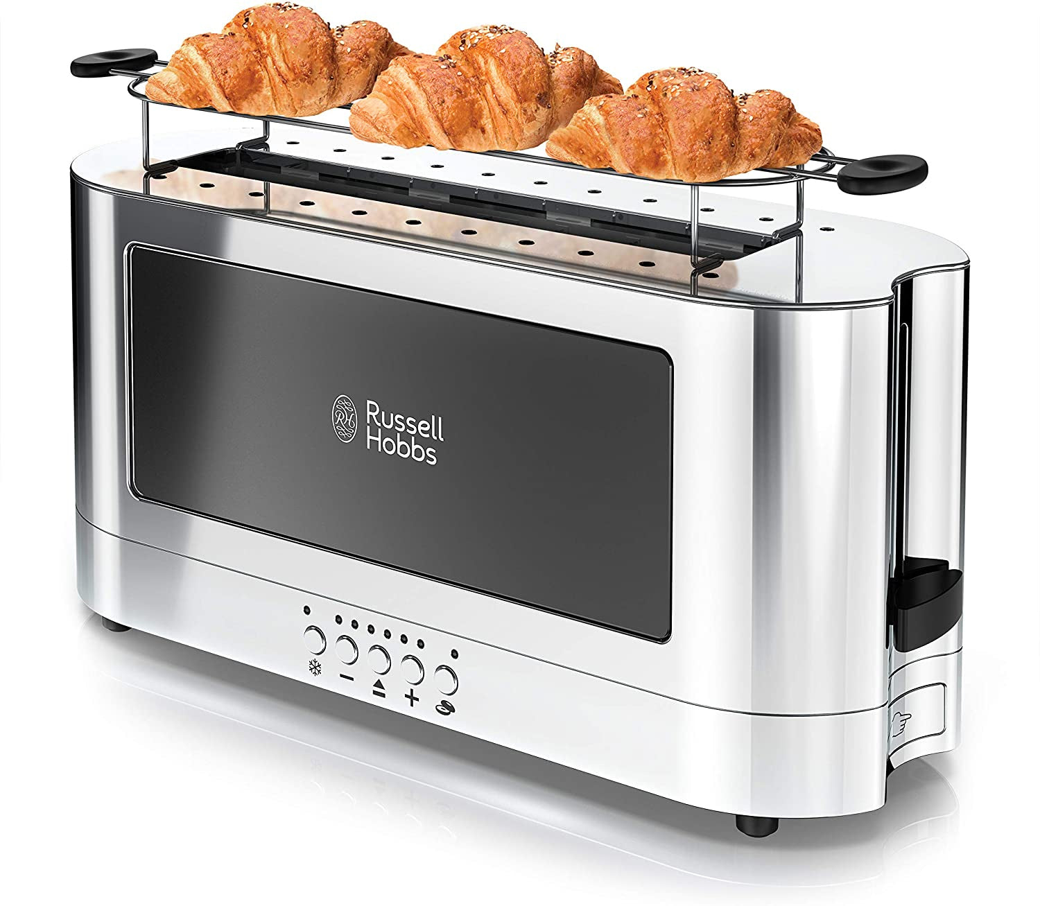 Russell Hobbs 2-Slice Glass Accent Long Toaster