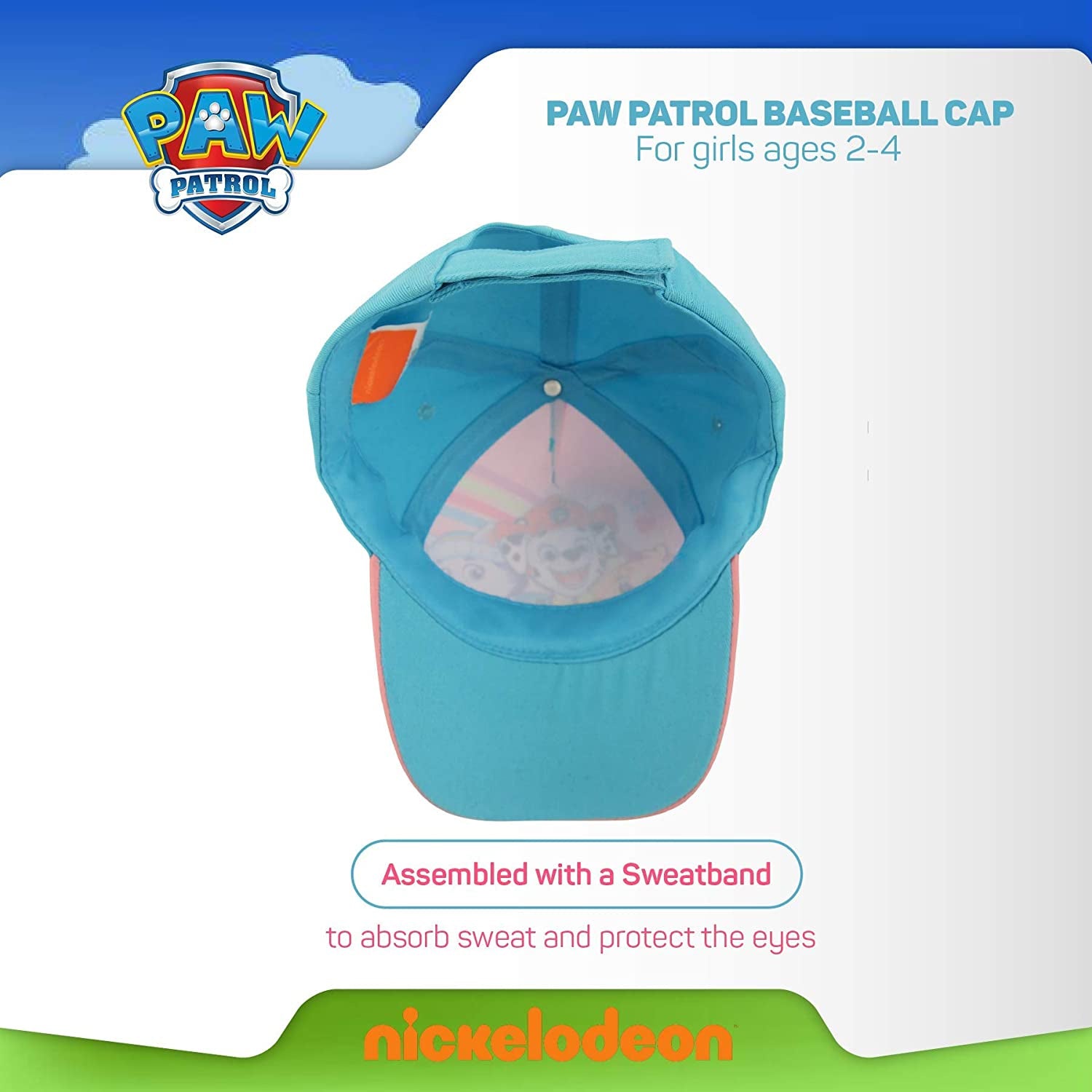 Nickelodeon Paw Patrol Baseball Cap, Toddler