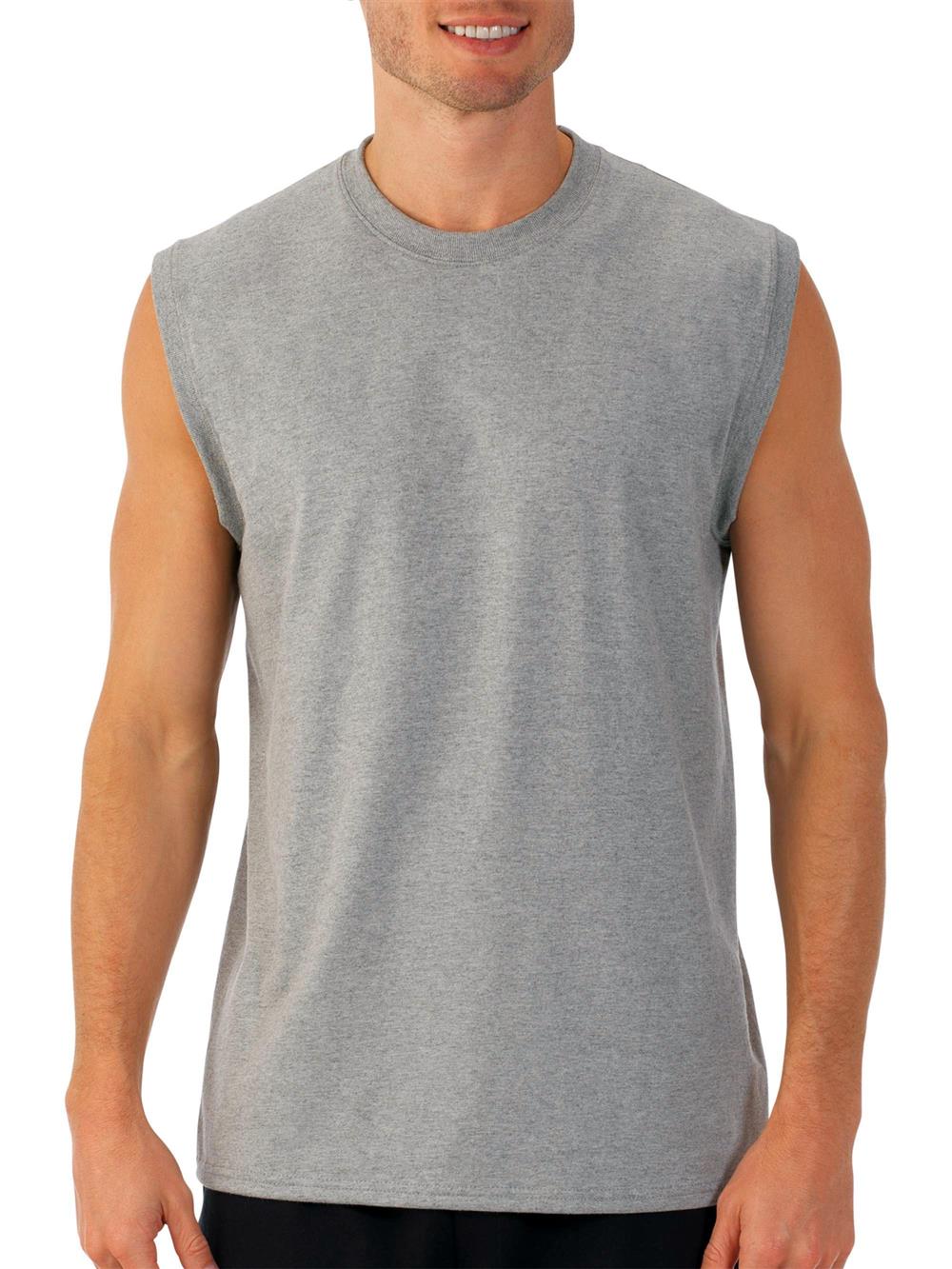 Fruit of the Loom Mens Sleeveless Muscle Tee