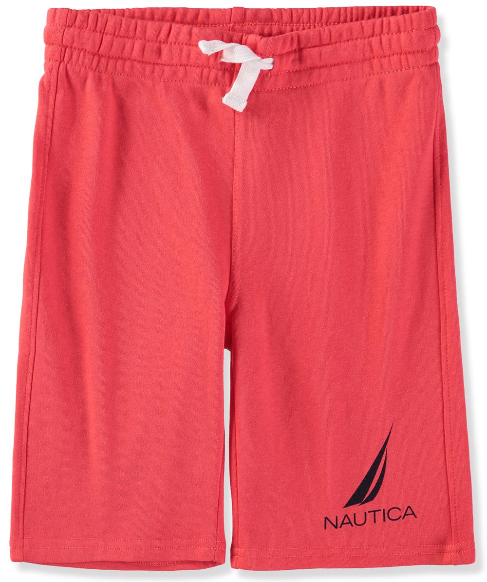 Nautica Boys 8-20 Logo Knit Drawstring Shorts