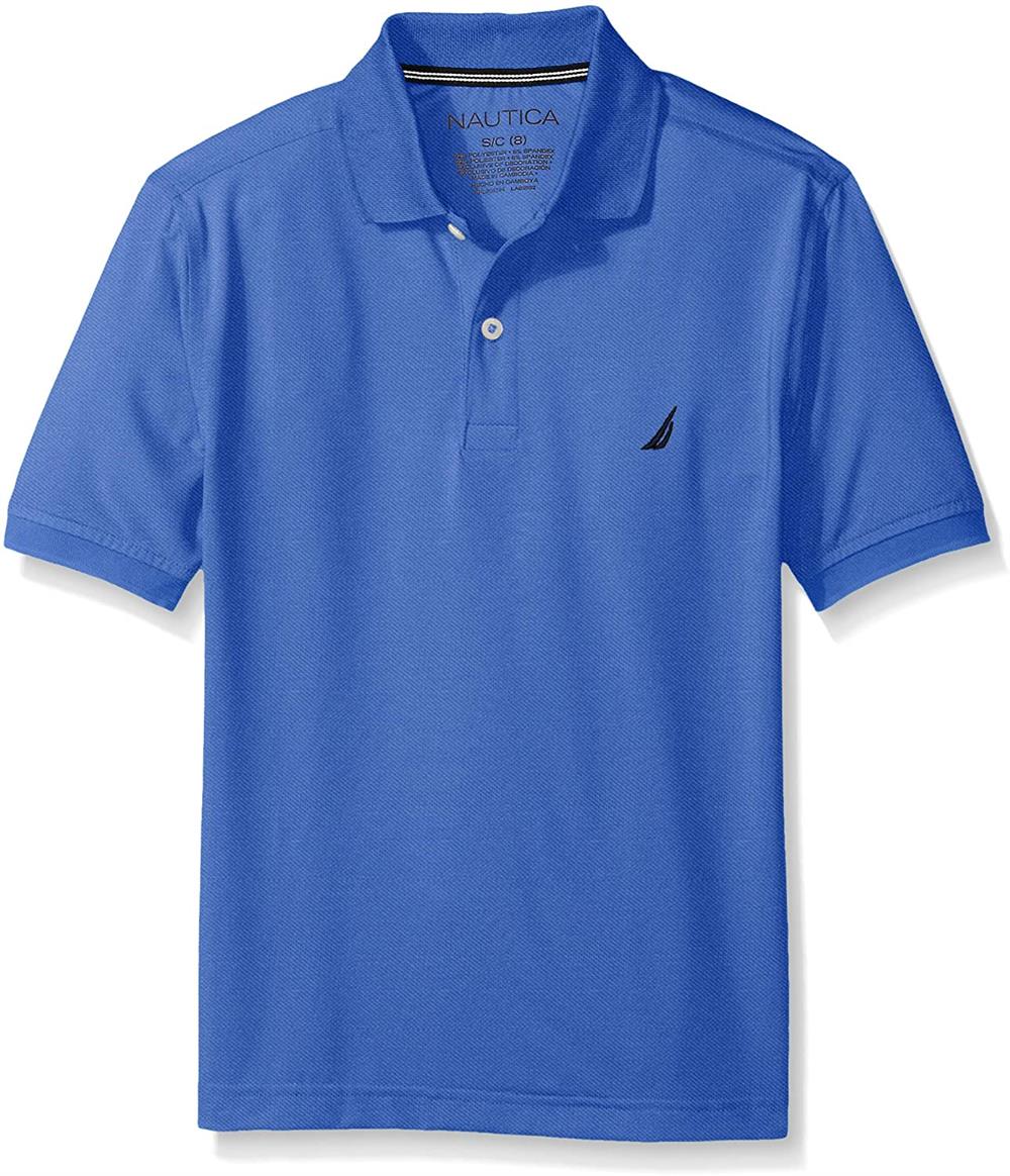 Nautica Boys 8-20 Short Sleeve Pique Polo