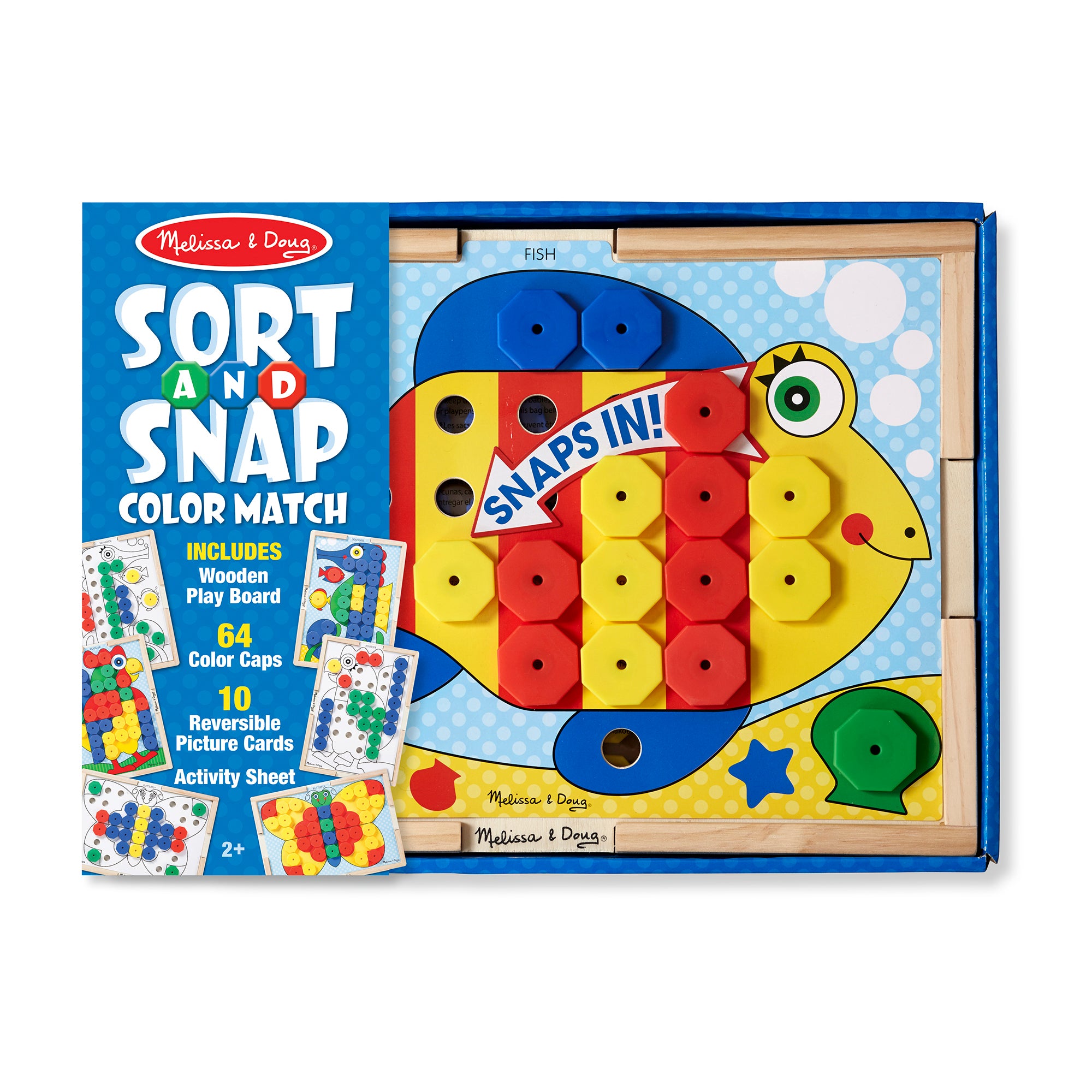 Melissa and Doug Sort & Snap Color Matc